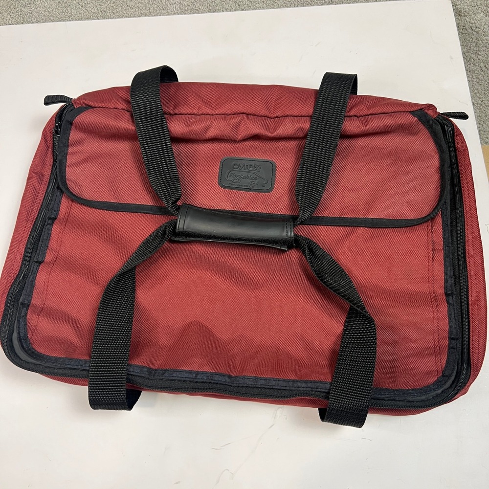 Pyrex Portables Casserole Carrying Bag Insulated‎ Red Cold Pack Pocket Hot Dish